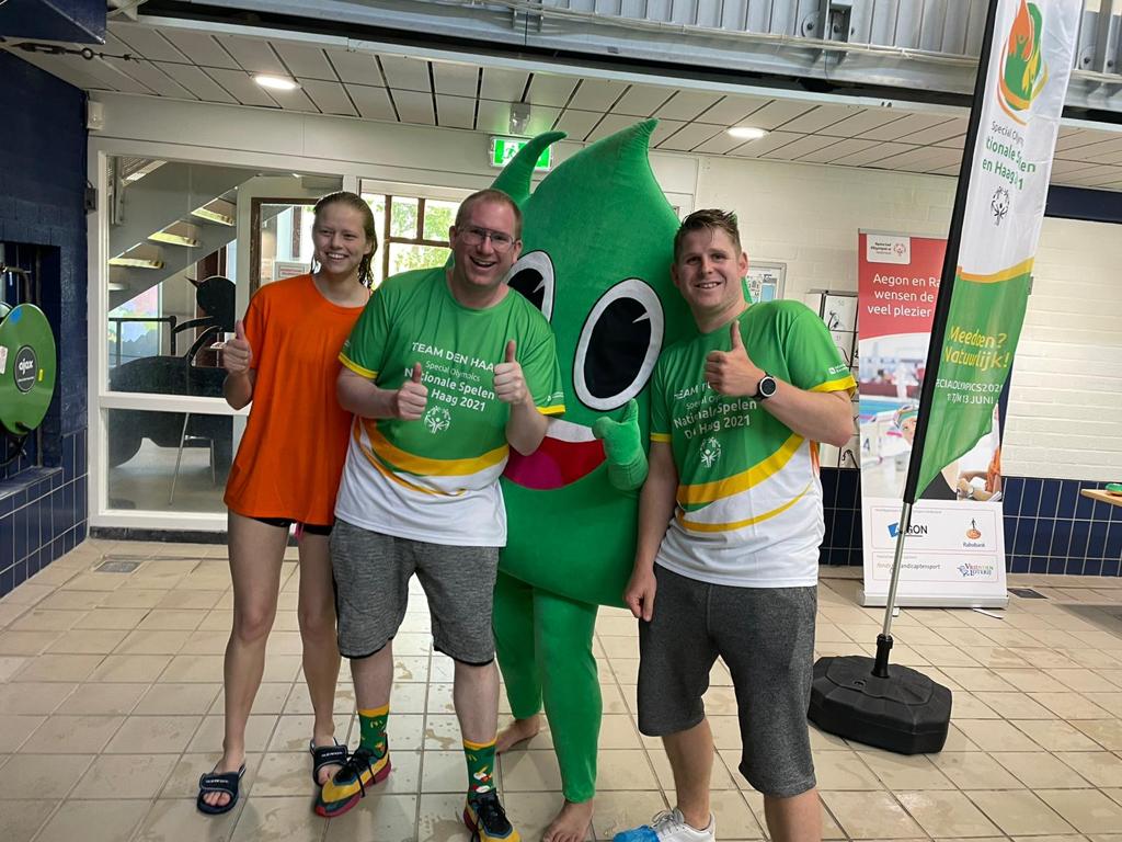 Blue Marlins helpen bij Special Olympics