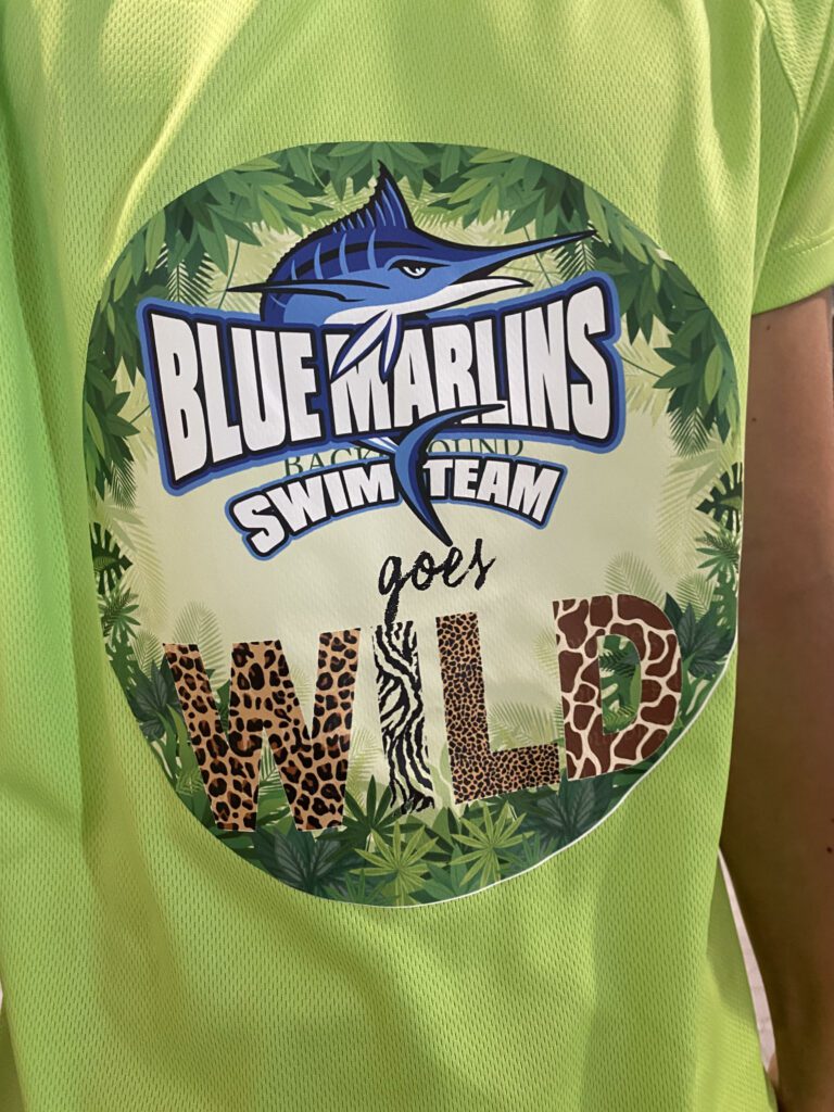 De shirtjes die de minioren aanhadden waren ook in jungle thema