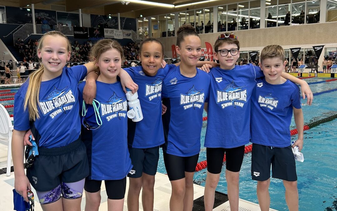De jongste zwemmers van Blue Marlins bij de Jaargangfinale 2024